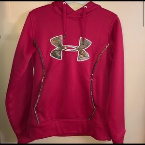 Red Under Armour Hoodie